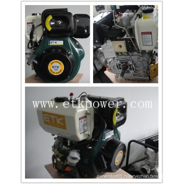 14HP Single Cylinder Diesel Engine with Standard Muffler